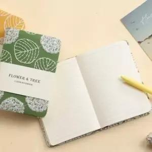 [문구/오피스] 바인더 유선 메모장 노트 패브릭 다이어리 a6 감성 노트 자수 휴대용