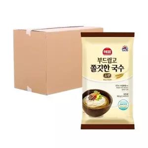 [박스] 사조해표 부드럽고 쫄깃한 국수 소면 900g 15입