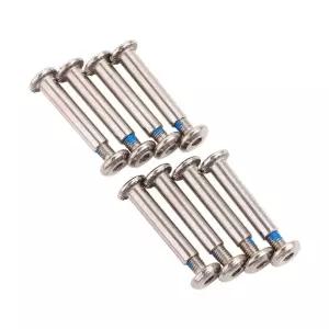 8Pc/인라인 스케이트 나사 세트 교체용 6MM 신발 휠 액슬 튼튼한 블레이드 스페이서 롤러 액세서리