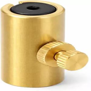 첼로 울프 톤 제거기 연주 연습용 전문 황동 고무 음소거 튜브 두툼한 현이 있는 베이스 경우 L