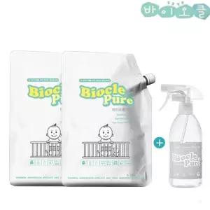 바이오클 퓨어 4리터x2개+빈용기 500ml/살균소독제