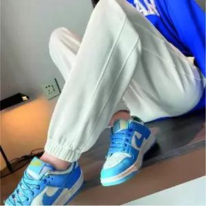 면 허리밴딩 루즈핏 일자 여자바지 세미 빅사이즈