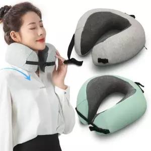 비행기 경추목 메모리폼 용목 휴대용 승무원 차박 목쿠션 목베개 기내용 에어목 캠핑 여행