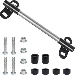 SEASAIL 5/8 홀 휠바로우 액슬 브래킷 세트 튼튼한 예비 부품 10인치 및 POM 스페이서 볼트 너트가 있는