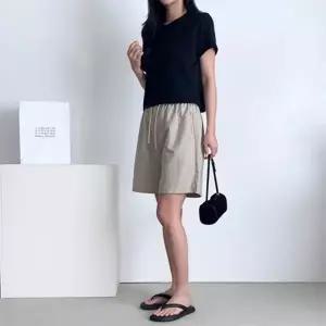 여름반바지 5부반바지 휴가 3부팬츠 신상 면 숏팬츠