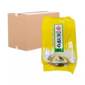 [오뚜기][박스] 오뚜기 옛날국수 중면 3kg 4입