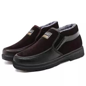 [RIZPICK]방한 워커 로우 남성 캐주얼 겨울 신발 안감털 편한 발편한여행신발