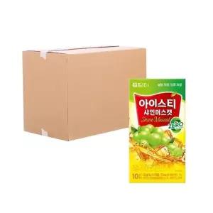 [담터][박스] 담터 제로슈가 아이스티 샤인머스캣 10T 16입