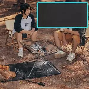 캠핑 방염 매트 XL 방열 시트 캠프파이어 차박 불멍