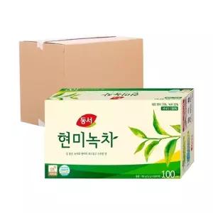 [동서식품][박스] 동서 현미녹차 100T 24입