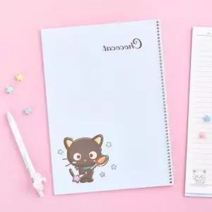 [문구] 초등학생 초코캣 유선 공책 스프링노트 연습장 5EA