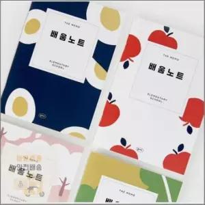 [문구] 5개묶음 초등 배움노트 초둥학생 노트 더메모 스터디 학습 신학기 학습 준비물