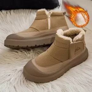 겨울부츠 방한 여성구두 발목부츠 여자롱부츠 미들힐