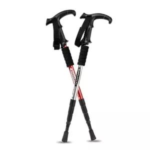 두랄루민 익스트림 4단 T자 등산스틱 / 등산지팡이 등산용품 등산용스틱