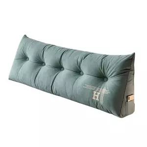 방석 등쿠션 쿠션 집들이선물 침대 사무실 미백색 삼각 허리