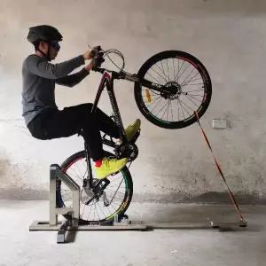 자전거 윌리 연습 묘기 프레임 올리기 훈련 MTB 발판