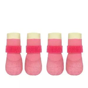 강아지 양말 부드러운 밑창 편안한 착용감 통기성 소재