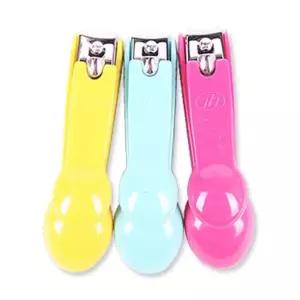 손톱깎이 손톱깎기중색상램덤2x7.5cm set777 12개  [mW21A86B]