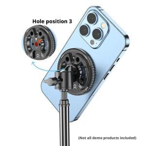 휴대폰 링 홀더 어댑터 폰 삼각대 마운트 1/4인치 나사형