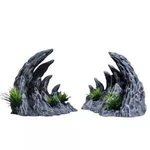 관상용새우 어항 장식 꾸미기 은신처 구피 수조 장식품 인조 인테리어