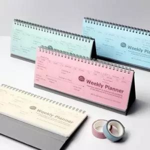 시간표 아이비스 PP 탁상용 위클리플래너