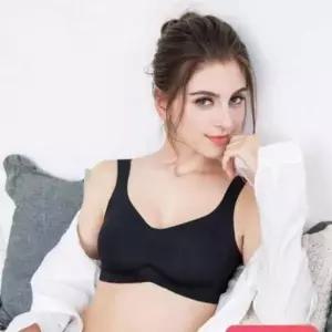 무봉제 얇은 브라