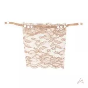 레이스 가슴 가리개 베이지