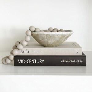 미적 장식 책 - 스타일리시한 책장 장식을 가짜 상자 가정 장식, 사진 2개 커피 또는 맨틀 테이블, 보관 위한 세트로 및 / 모던한 보관함을 강화하세요 아름다운