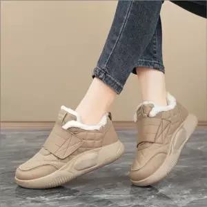 여성 겨울 방한부츠 퍼안감 기모 운동화 털부츠 3색