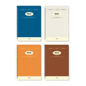 노트 공책 필기 학습 문구 88매 150 X 220mm 중3호 스프링