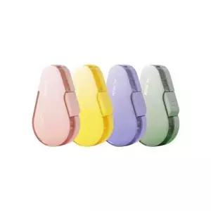 슬라이딩 수정테이프 5mmx6m 퍼플 디자인 문구용품