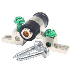 eAj 동축 케이블, 위성, 접시 네트워크, 케이블 박스 및 OTA 안테나 설치를 위한 동축 접지 블록, Ancable F 핀 여성 동축 접지 블록