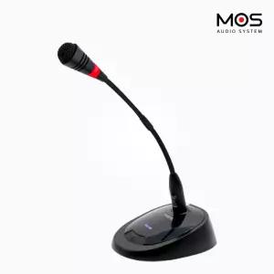 모스 MC-30S 구즈넥마이크 자바라 학교 교회 방송용 회의용 마이크받침 포함
