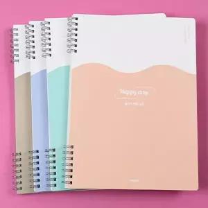 공책그리드노트 스프링디자인 필기사용 16절