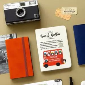 [라일리] Rly 여권 케이스 런던 투명여권지갑 여권파우치