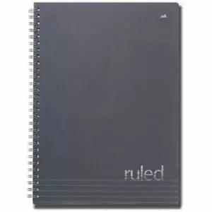 더블에이 룰드절취스프링노트 A5(다크그레이)