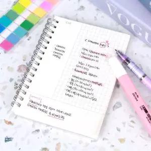 스프링 모눈종이 코넬노트 A6