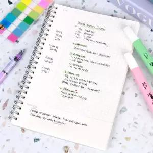 스프링 모눈종이 코넬노트 A5 가로형