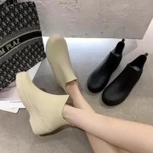 [라일리] Rly 2색 1개 여성 발목 장화 숏 레인부츠 패션장화