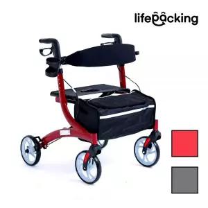 라이프패킹 노인 보행보조기 어르신 보행기 실버카 할머니 유모차 롤레이터