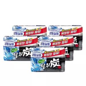 애경 냉장고 탈취제 탈취탄 냉동실용 70g 5개