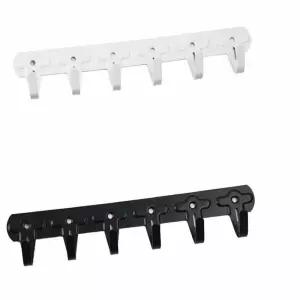 6구 다용도 벽후크 벽걸이후크 자동차키고리