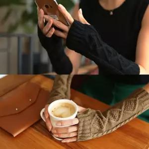 니트 롱 암워머