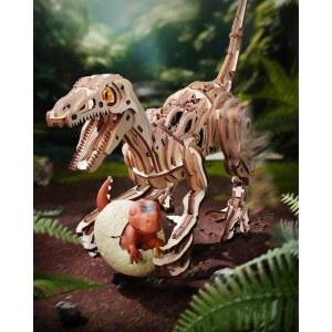 ROKR 걷기 공룡 장난감 3D 나무 퍼즐, 기계 목재 모델 키트, 스템 빌딩 프로젝트 DIY 공예 성인 및 청소년을 위한 교육용 디노 컬렉션 생일 선물 14+ u200B