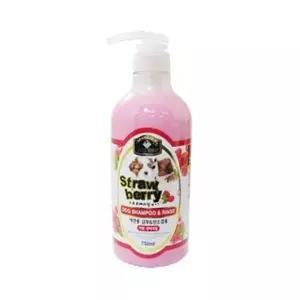 [에이치플러스몰]미용용품 뉴벨버드 스트로베리 샴푸린스 퍼피 750ml