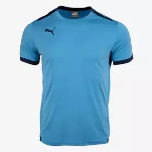 푸마 여름 시원한 반팔 블루 티셔츠 가볍고세련된 간편한운동용품 아웃도어룩 바캉스 편리한 등산복상의