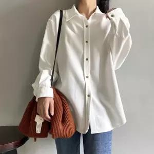 [라일리여성의류] Rly 여성남방 캐쥬얼 편안한 여자 여성 프릴블라우스