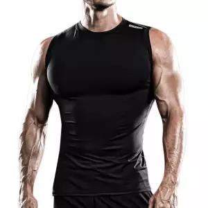 닥터스킨 컴프레션 기능성 남성타이츠나시 민소매요가복 트레이닝상의 인기제품헬스옷 활동성좋은 운동복