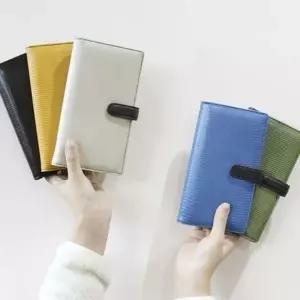 6공 바인더 다이어리 포켓 링 옐로우 노트 정리