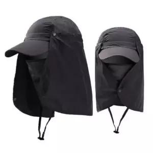 마스크치카썬캡 마스크 탈부착 썬캡 얼굴 햇빛 가리개 여름 가을 모자